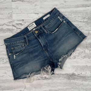 FRAME Le Cutoff Denim Shorts